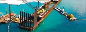 Sheet piles for marine construction
